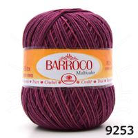 Barbante Barroco Multicolor 400g - Coleção 2018 9253 malbec