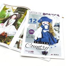 Revista Isamara Custódio Molde de Boneca Edição Country Romântico