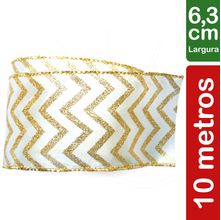 Fita de Cetim Decorada Natal CCG015 nº 063 - 201