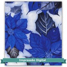 Tecido Estampado para Patchwork Bia Moreira - Flor de Natal 03 (0,50x1,40)