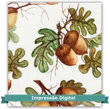 Tecido Estampado para Patchwork Bia Moreira - Bolotas e Tramas 01 (0,50x1,40)