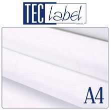 Entretela Dupla Face TecLabel A4 - 12 Folhas