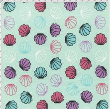 Tecido Estampado para Patchwork - Sereia cor 1689 (0,50x1,40)