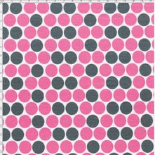 Tecido Estampado para Patchwork - Diamantes Rosa cor 1814 (0,50x1,40)