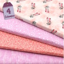Kit de Tecido Bailarina (30x70) 4 Estampas