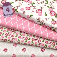 Kit de Tecido Jardim Secreto (30x70) 4 Estampas