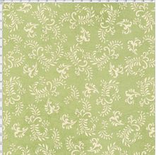 Tecido Estampado para Patchwork - Millyta Four Seasons Arabesco Fundo Verde Oliva (0,50x1,40)