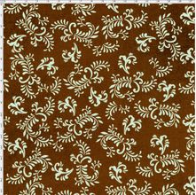 Tecido Estampado para Patchwork - Millyta Four Seasons Arabesco Fundo Marrom (0,50x1,40)