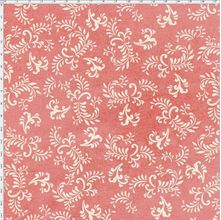 Tecido Estampado para Patchwork - Millyta Four Seasons Arabesco Fundo Rose Médio (0,50x1,40)