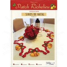 Régua para Patch Richelieu Márcia Caires Modelo 31 - Sinos de Natal