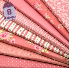 Kit de Tecido Millyta Four Seasons Rose (30x70) 8 Estampas