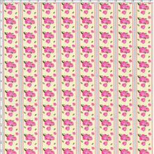 Tecido Estampado para Patchwork - Floral Veneza Pink e Cinza cor 1947 (0,50x1,40)