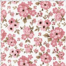 Tecido Estampado para Patchwork - Floral Pink cor 1 (0,50x1,40)