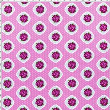 Tecido Estampado para Patchwork - Floral Veneza Lilás e Gelo cor 1968 (0,50x1,40)