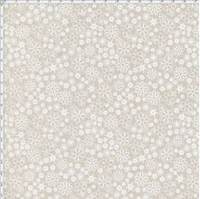 Tecido Estampado para Patchwork - Garden Mini Floral cor 01 Palha (0,50x1,40)