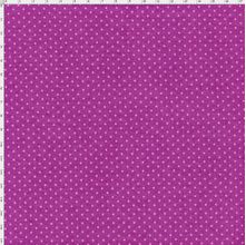 Tecido Estampado para Patchwork - Arte em Cores Poá Rose Fundo Roxo (0,50x1,40)