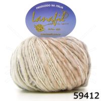 Fio Lleida Lanafil 50g - Lã Natural e Acrílico 59412