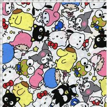 Tecido Estampado para Patchwork - Hello Kitty Characters (0,50x1,40)
