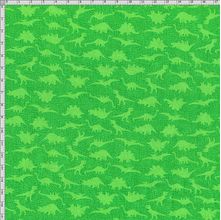 Tecido Estampado para Patchwork - Dinos cor 2015 (0,50x1,40)