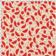 Tecido Estampado para Patchwork - Raposas cor 1991 (0,50x1,40)