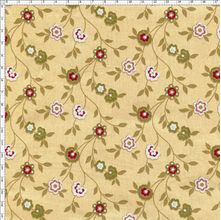 Tecido Estampado para Patchwork - Coleção Marrakesh Floral Marrakesh Caramelo (0,50x1,40)