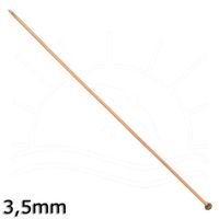 Agulha para Crochê Tunisiano de Bambu Círculo - 30 cm 3,5mm