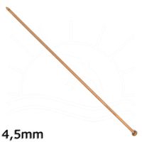 Agulha para Crochê Tunisiano de Bambu Círculo - 30 cm 4,5mm