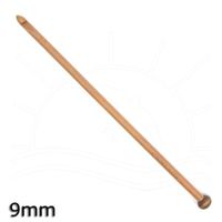 Agulha para Crochê Tunisiano de Bambu Círculo - 30 cm 9,0mm