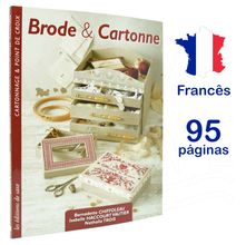 Livro Brode & Cartonne (Bordado e Cartonagem)