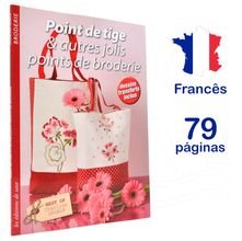 Livro Point de Tige & Autres Jolis Points de Broderie