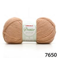 Fio Premier Circulo 100g  7650 amêndoa