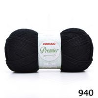 Fio Premier Circulo 100g  940 preto