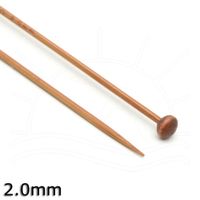 Agulha para Tricô de Bambu Círculo - 35cm 2,00