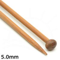 Agulha para Tricô de Bambu Círculo - 35cm 5,00