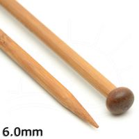 Agulha para Tricô de Bambu Círculo - 35cm 6,00