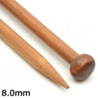 Agulha para Tricô de Bambu Círculo - 35cm 8,00