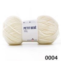 Fio Petit Bebê Pingouim 100g 004 cru