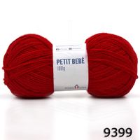 Fio Petit Bebê 100g - Pingouin 9399 red baby