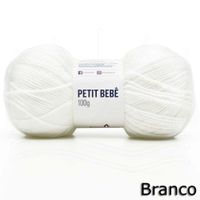 Fio Petit Bebê Pingouim 100g 002 branco