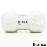 Fio Petit Bebê 100g - Pingouin 002 branco