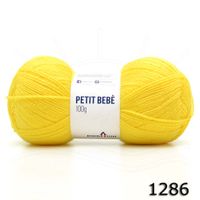 Fio Petit Bebê 100g - Pingouin 1286 amarelo plus