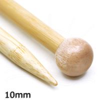 Agulha para Tricô Bambu Tulip - 25cm 10,0mm