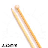 Agulha para Tricô Bambu Tulip - 35cm 3,25mm