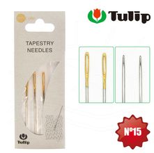 Agulha Tapestry para Bordar Tapeçaria Tulip nº 15 - 3 Unidades