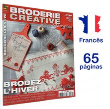 Revista Broderie Creative - Mains & Merveilles nº 30 - Brodez L´Hiver