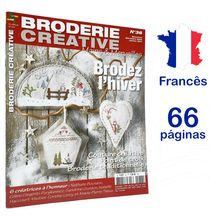 Revista Broderie Creative - Mains & Merveilles nº 36 - Brodez L´Hiver