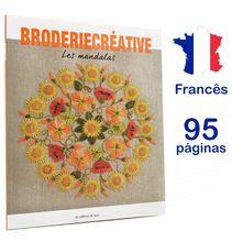 Revista Broderie Creative nº 75 -  Les Mandalas ( As Mandalas)