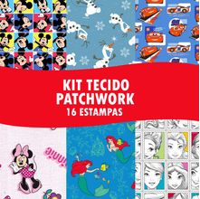 Kit de Tecido Disney (50x70) 16 Estampas