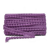 Fita Pompom Grelot 7880 17mm - 10 metros 021 roxo