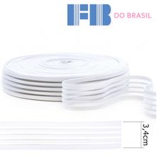 Elástico Sweet Cru 3,4 cm - 25 Metros